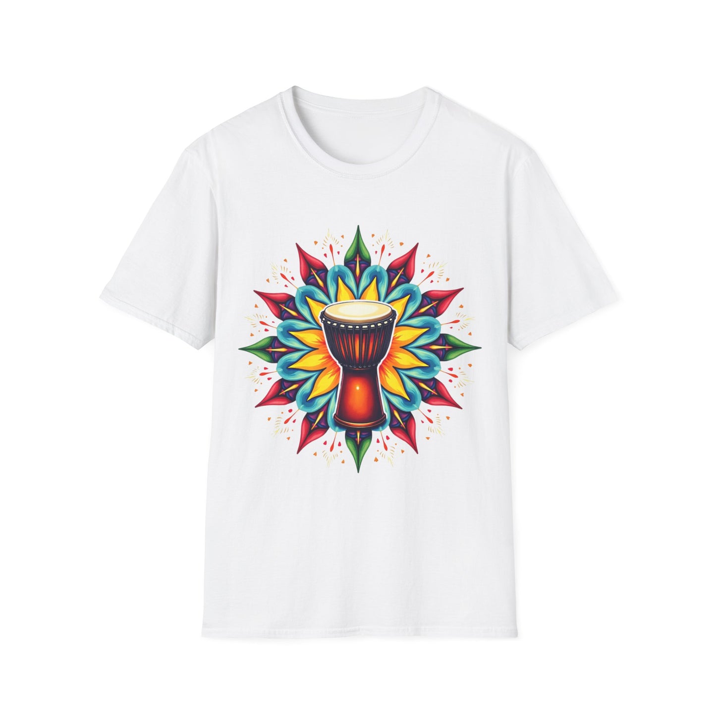 Djembe Drum Lotus Flower T-Shirt