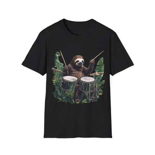 No Sloth Drumming T-Shirt