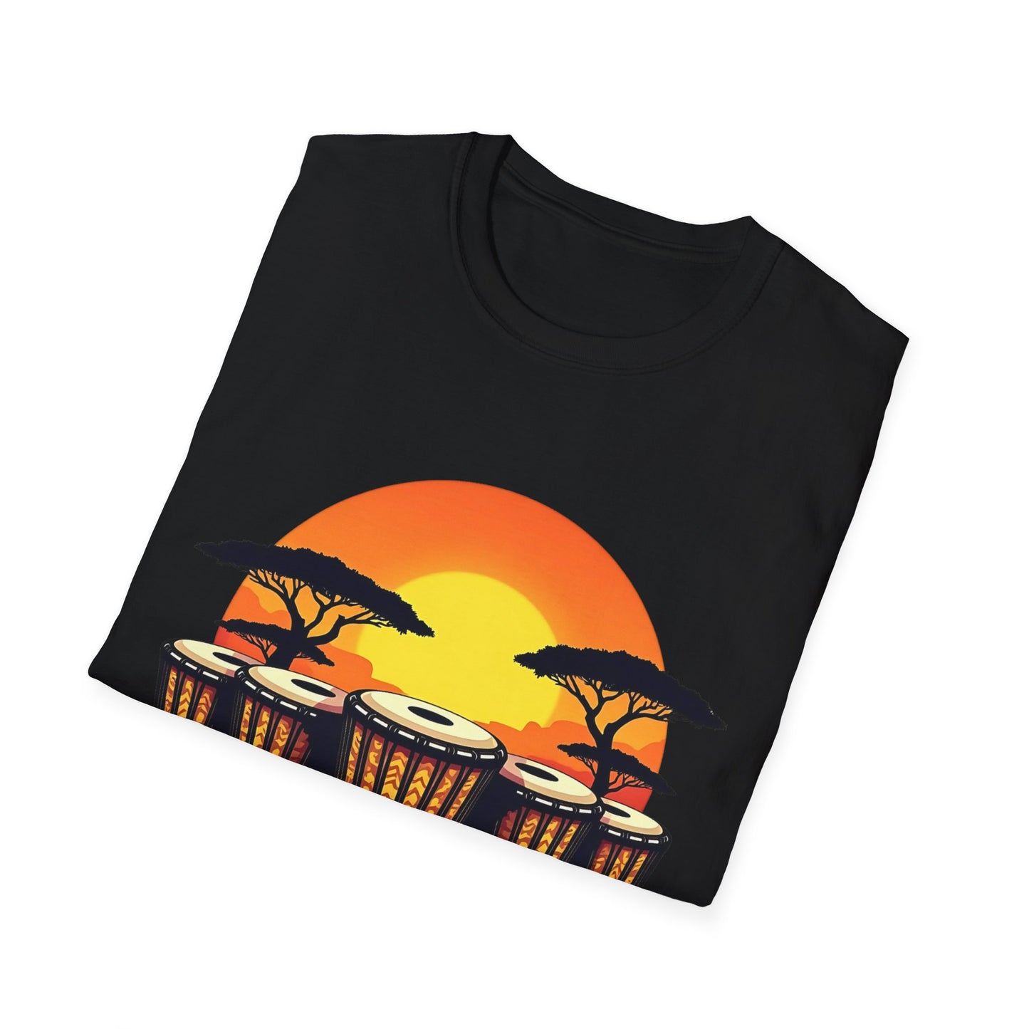 Djembe Drum Sunset T-Shirt