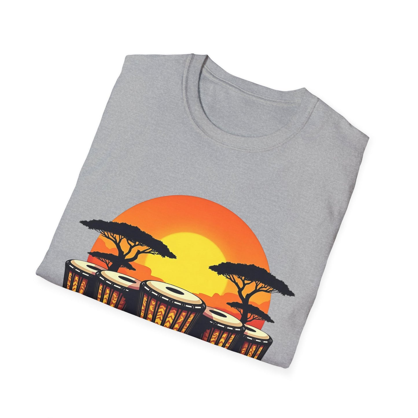 Djembe Drum Sunset T-Shirt