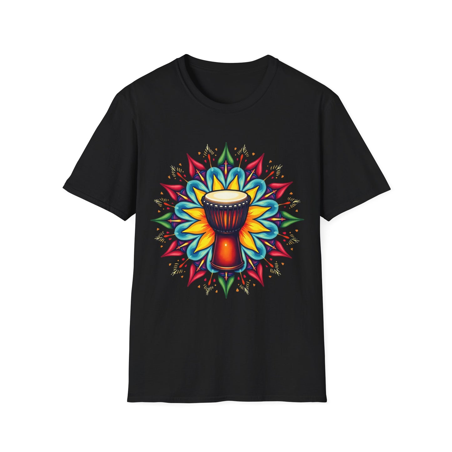 Djembe Drum Lotus Flower T-Shirt