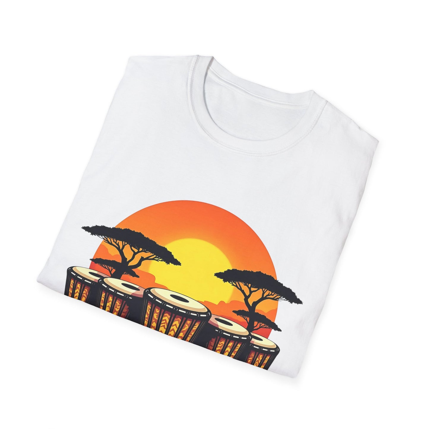 Djembe Drum Sunset T-Shirt