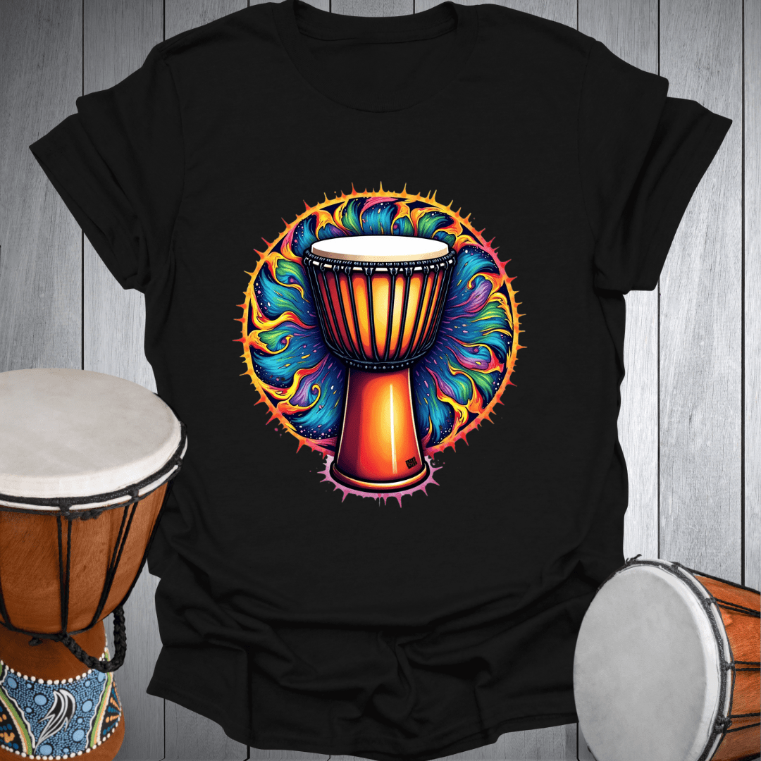 Djembe Drum Mandala T-Shirt