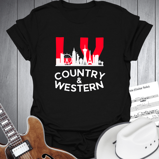 Las Vegas Country Western T Shirt