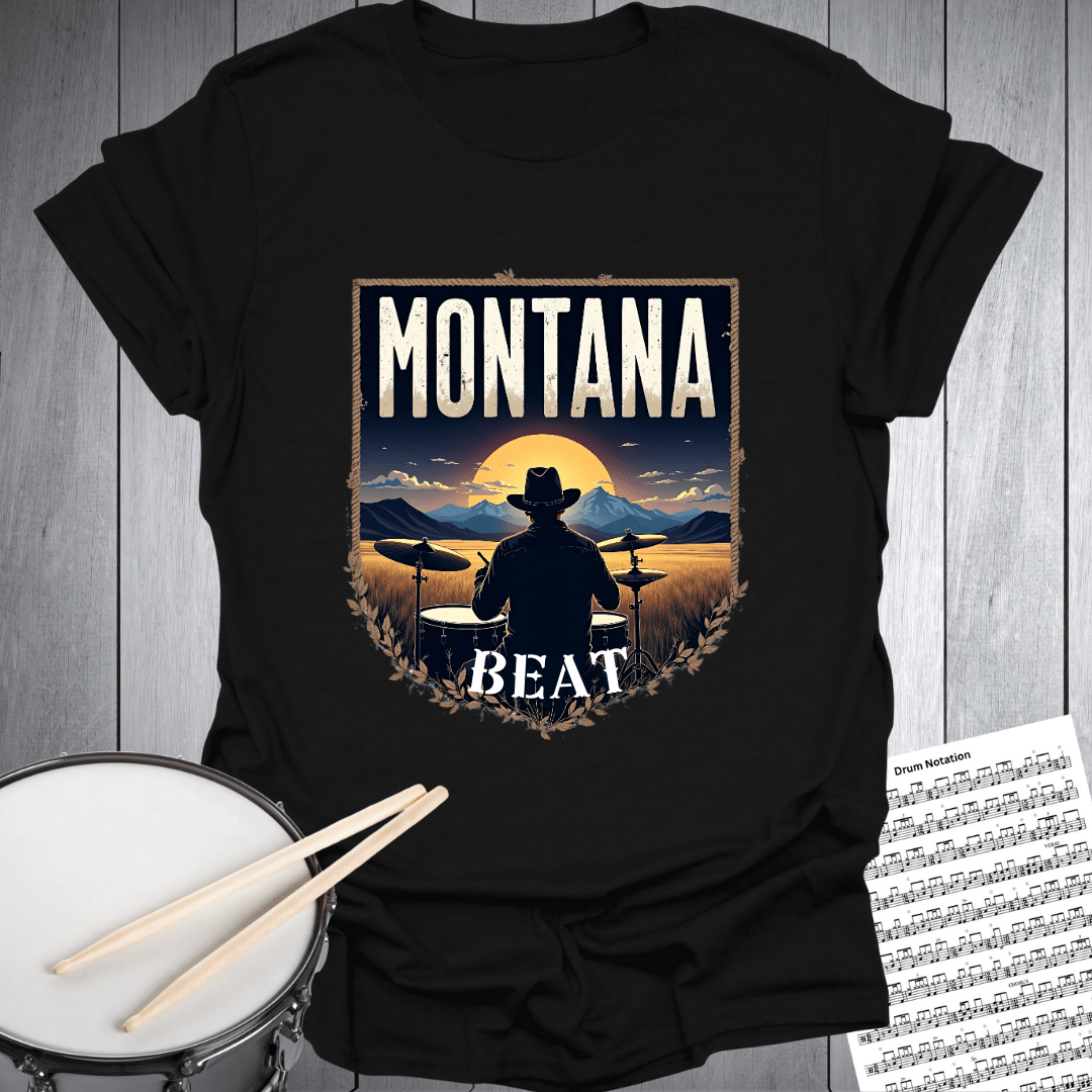 Montana Drum Beat T-Shirt