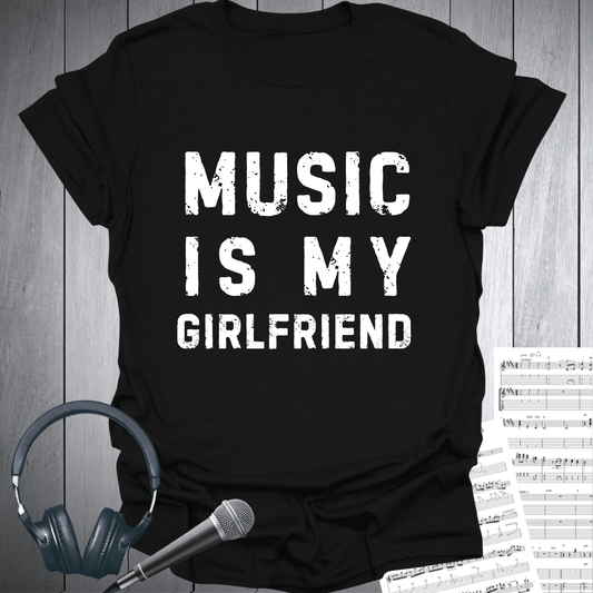 Music Is My Girlfriend Softstyle T-Shirt