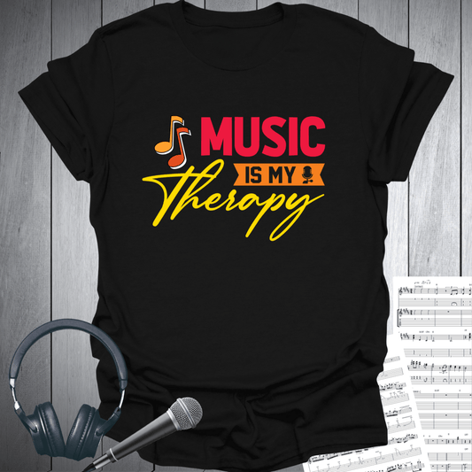 Music is My Therapy T-Shirt