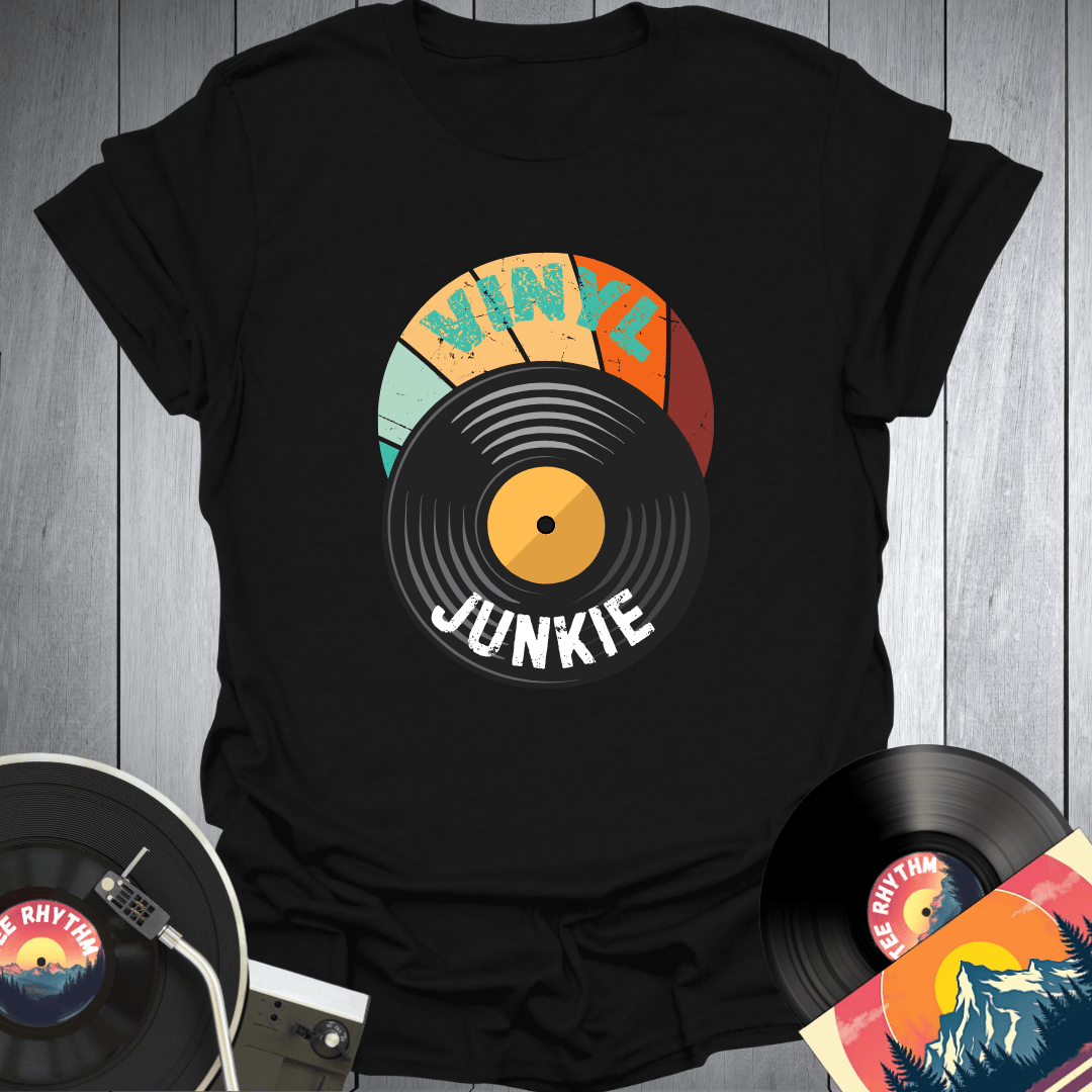 Retro Vinyl Record T-Shirt