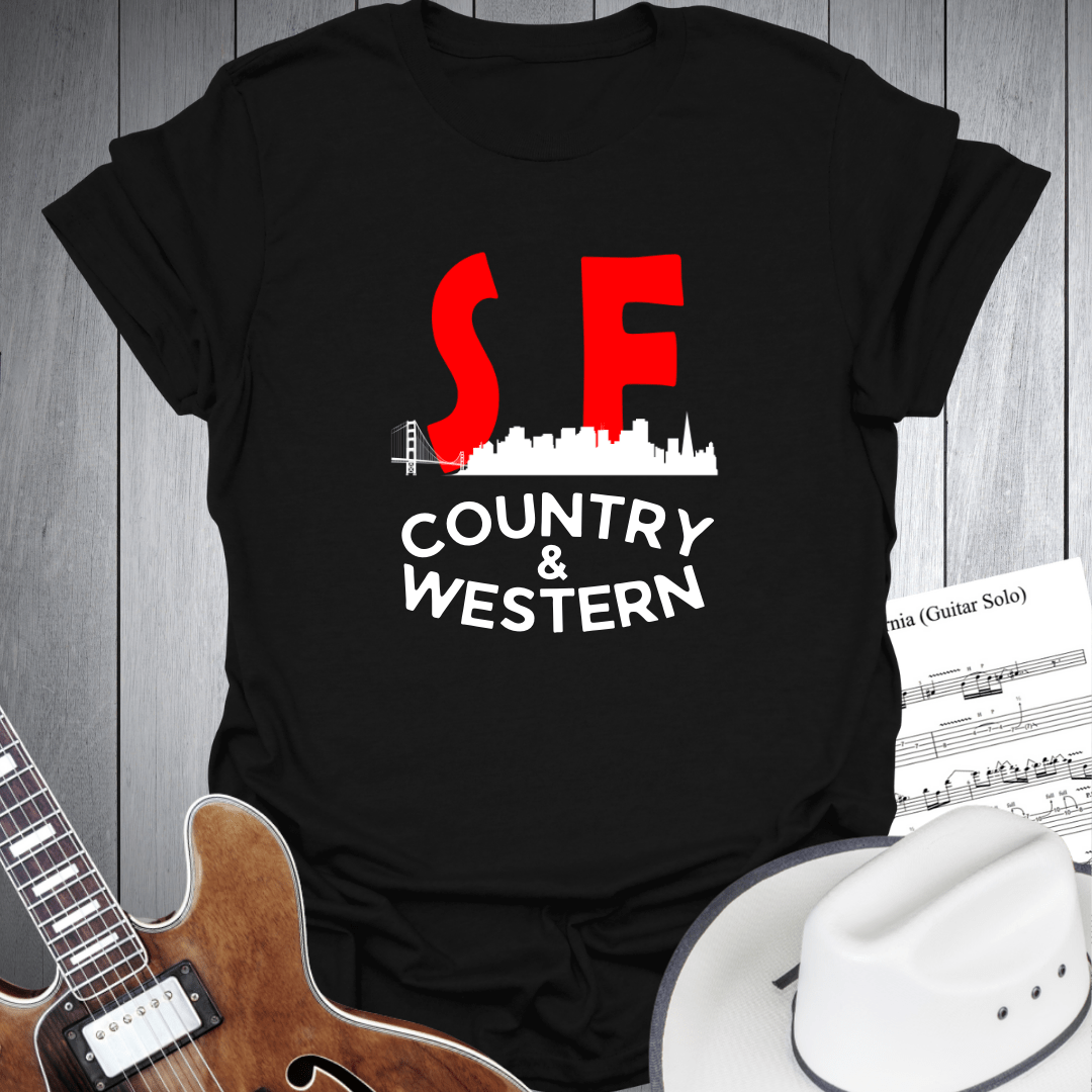 SF Country & Western Scene T-Shirt