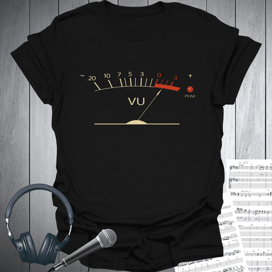 Vintage Volume VU Meter T-Shirt