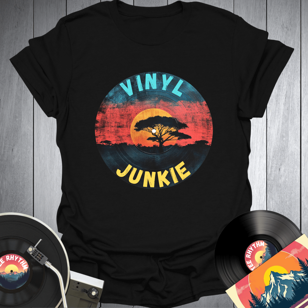 Vinyl Collector Junkie T-Shirt