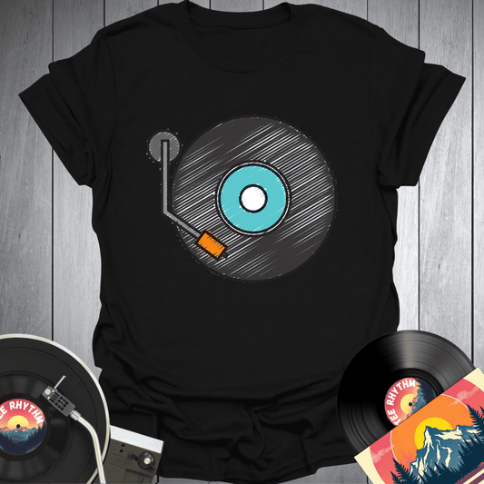 Vinyl Turntable Addict T-Shirt