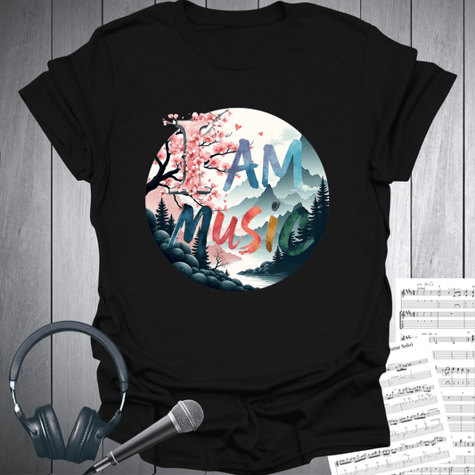 Zen I Am Music T-Shirt