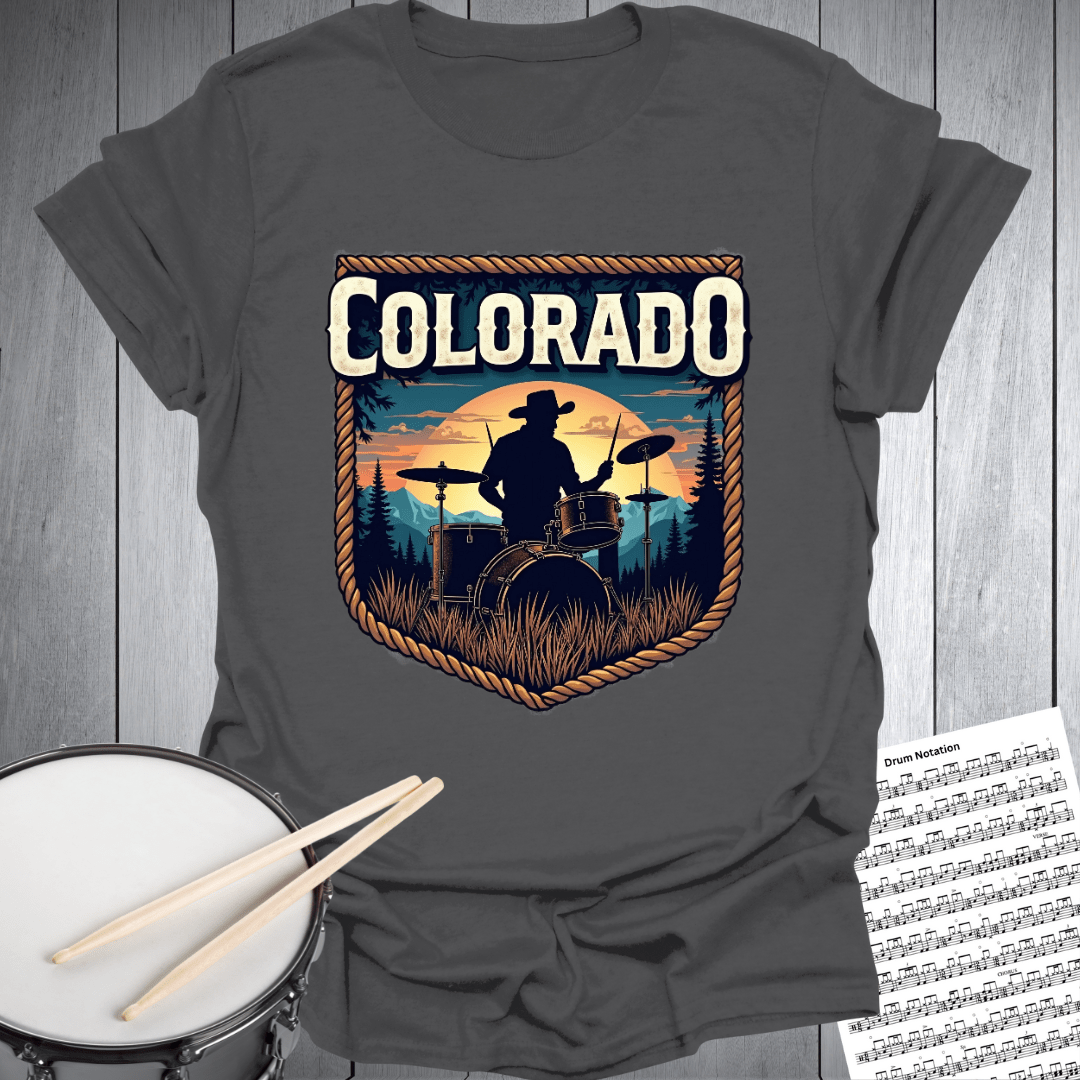 Colorado Cowboy Drummer T-Shirt