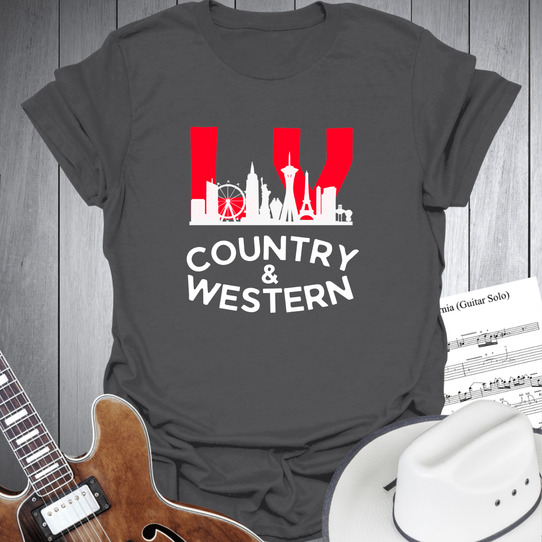 Las Vegas Country Western T Shirt