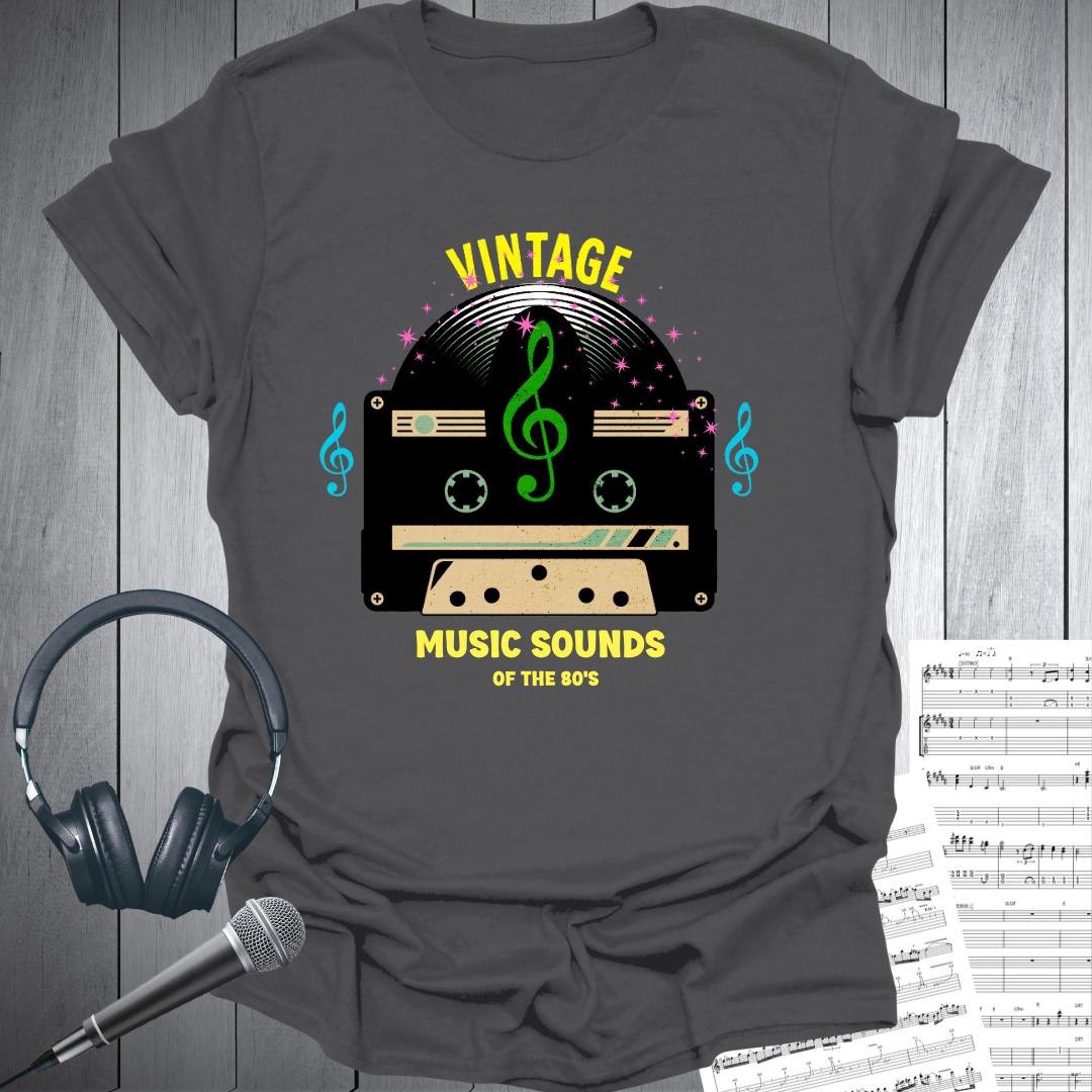 Vintage 80'S Sounds Cassette T-Shirt