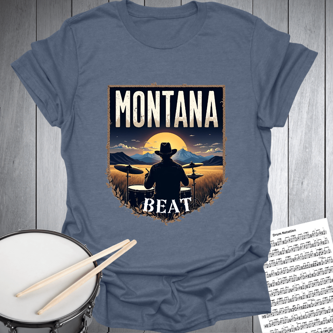 Montana Drum Beat T-Shirt