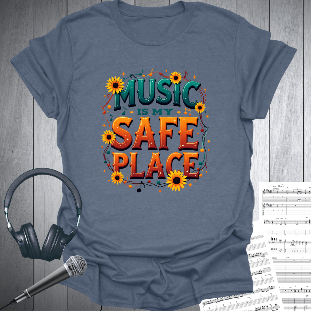 Music Safe Place T-Shirt