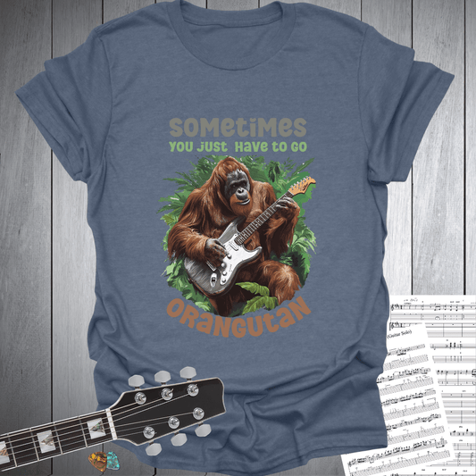 Orangutan Rock Star T-Shirt