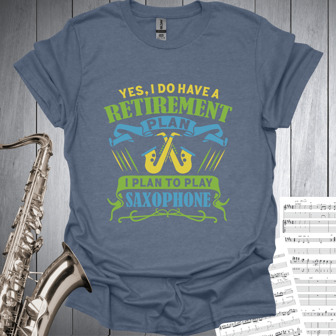 Saxophone Retirement Plan T-Shirt