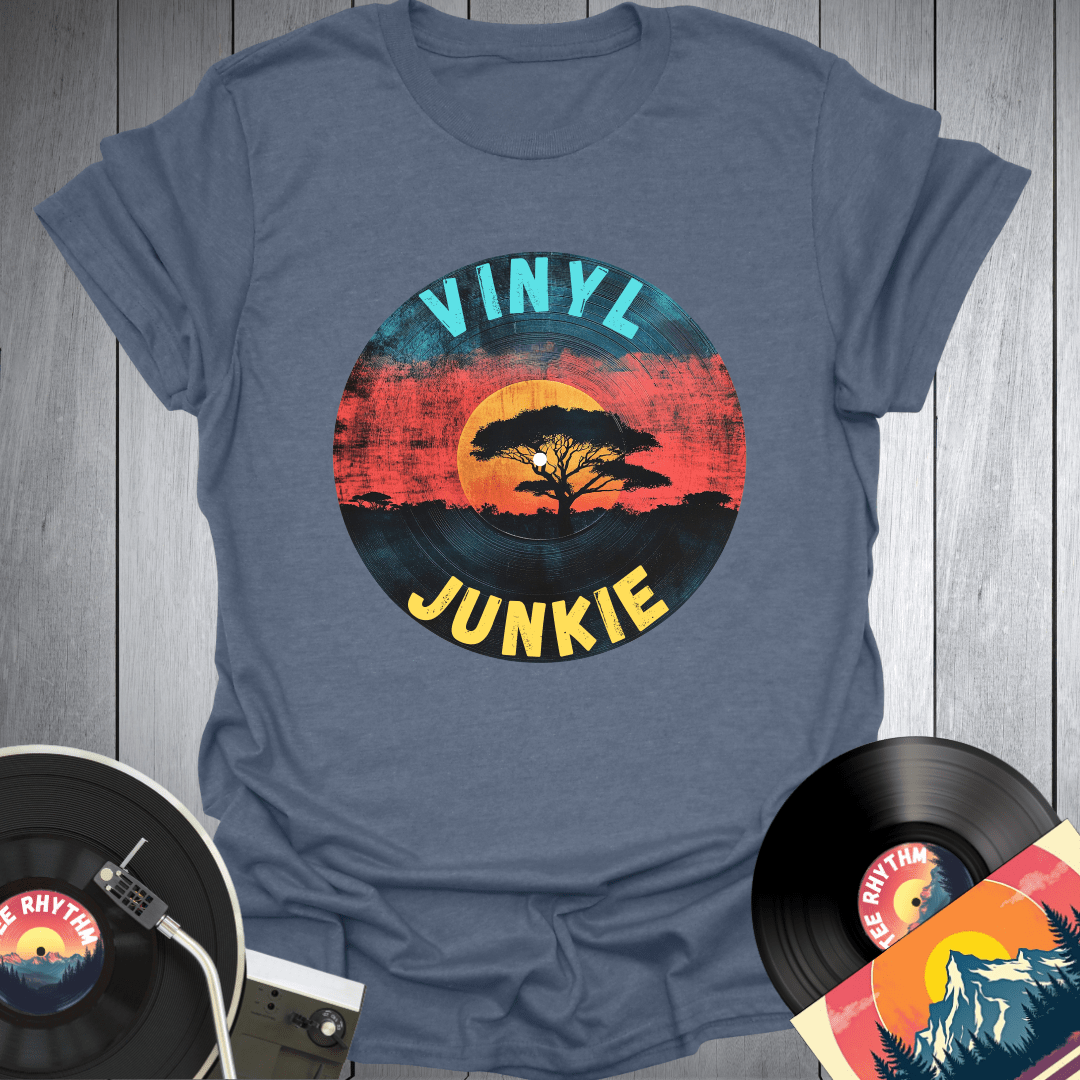 Vinyl Collector Junkie T-Shirt