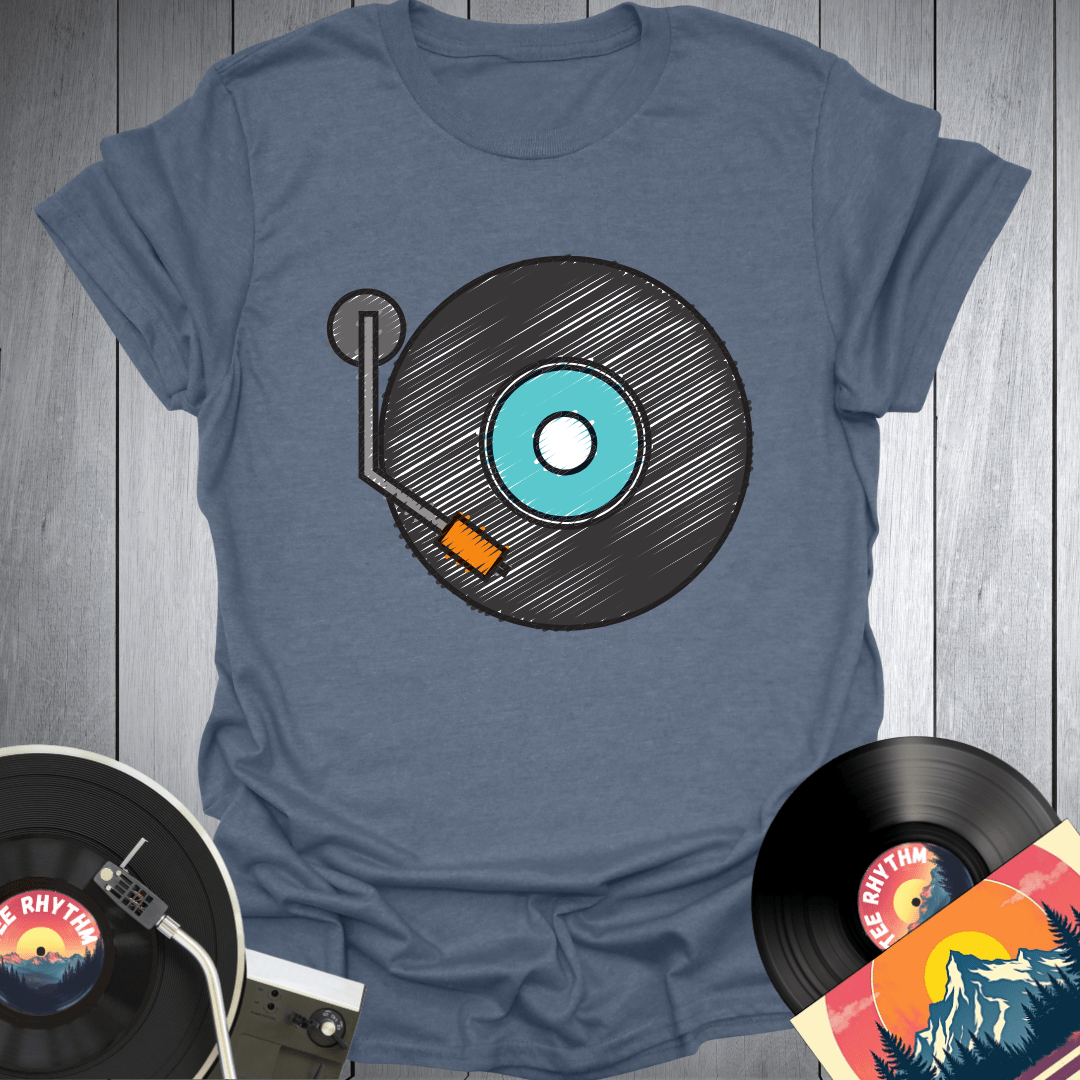 Vinyl Turntable Addict T-Shirt