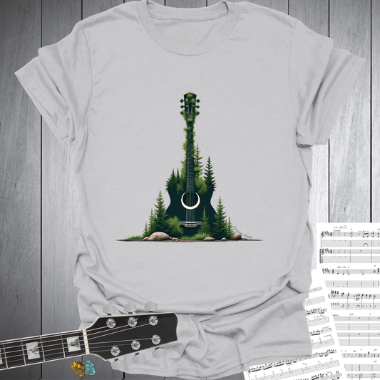 Nature's Symphony Guitar T-Shirt