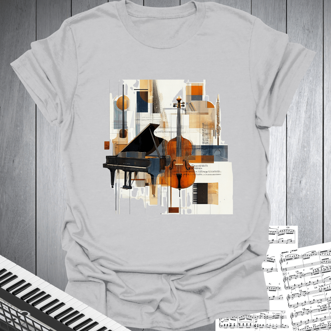 Classical Music Collage T-Shirt