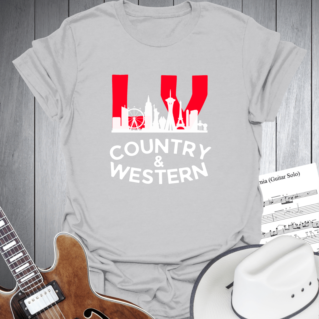 Las Vegas Country Western T Shirt