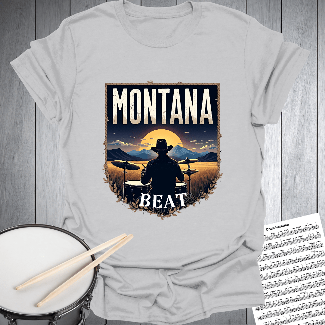 Montana Drum Beat T-Shirt