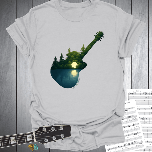 Nature's Harmony Guitar T-Shirt