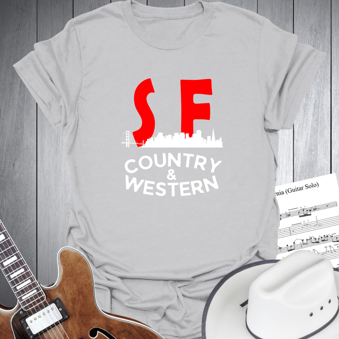 SF Country & Western Scene T-Shirt