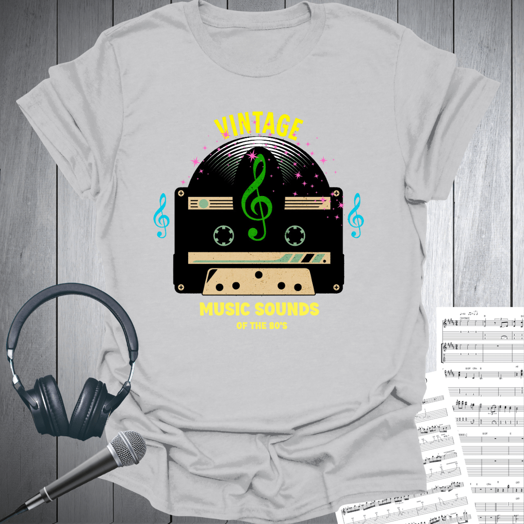 Vintage 80'S Sounds Cassette T-Shirt