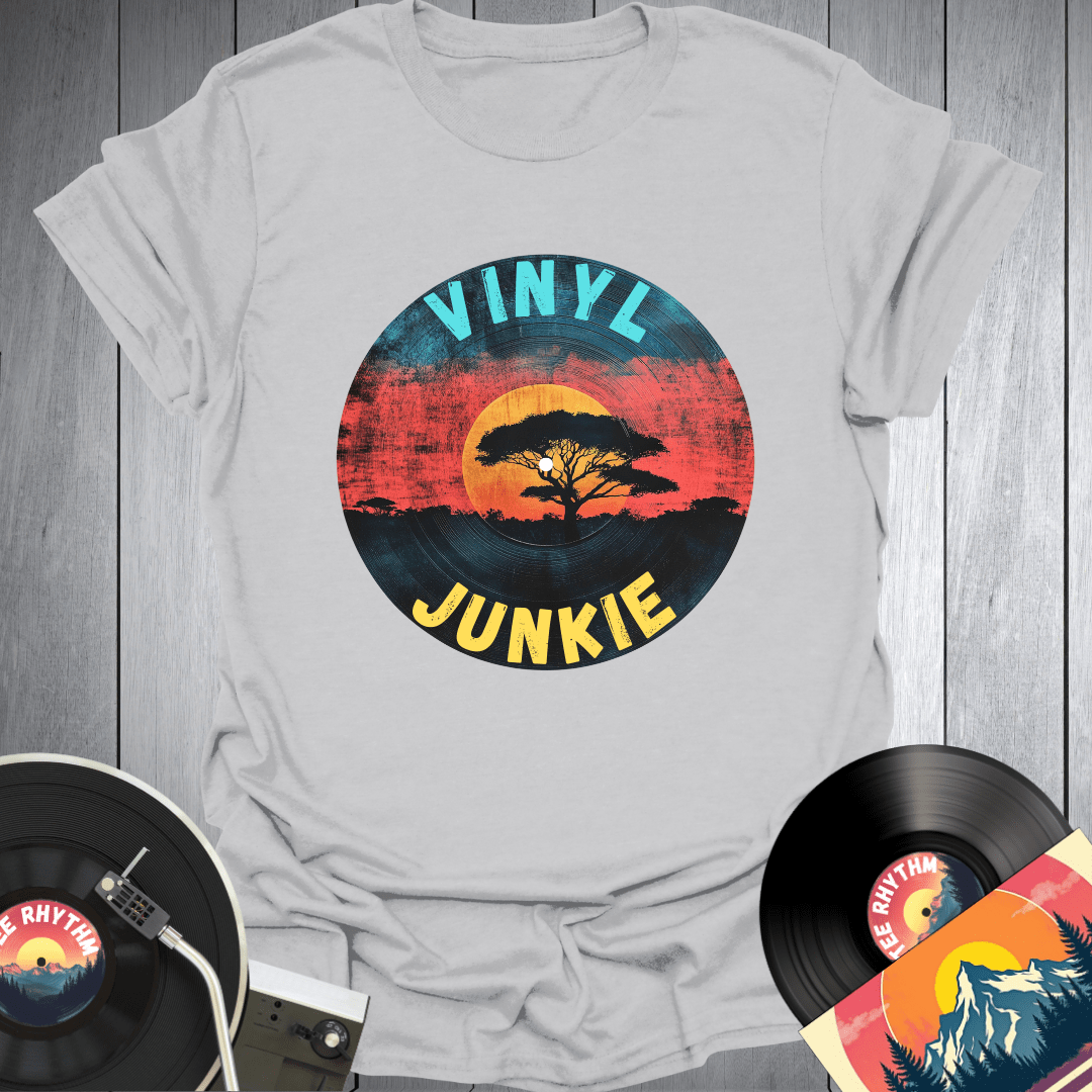 Vinyl Collector Junkie T-Shirt