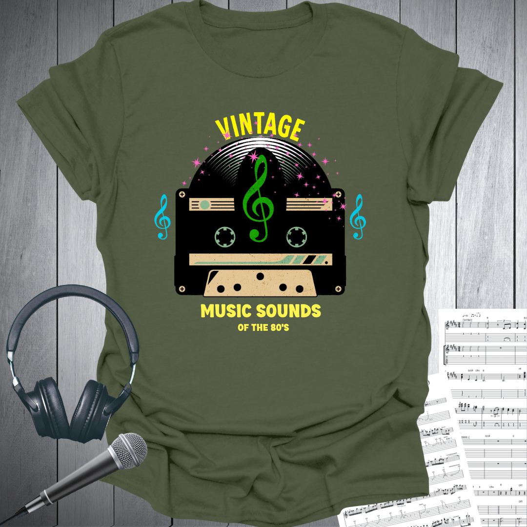 Vintage 80'S Sounds Cassette T-Shirt