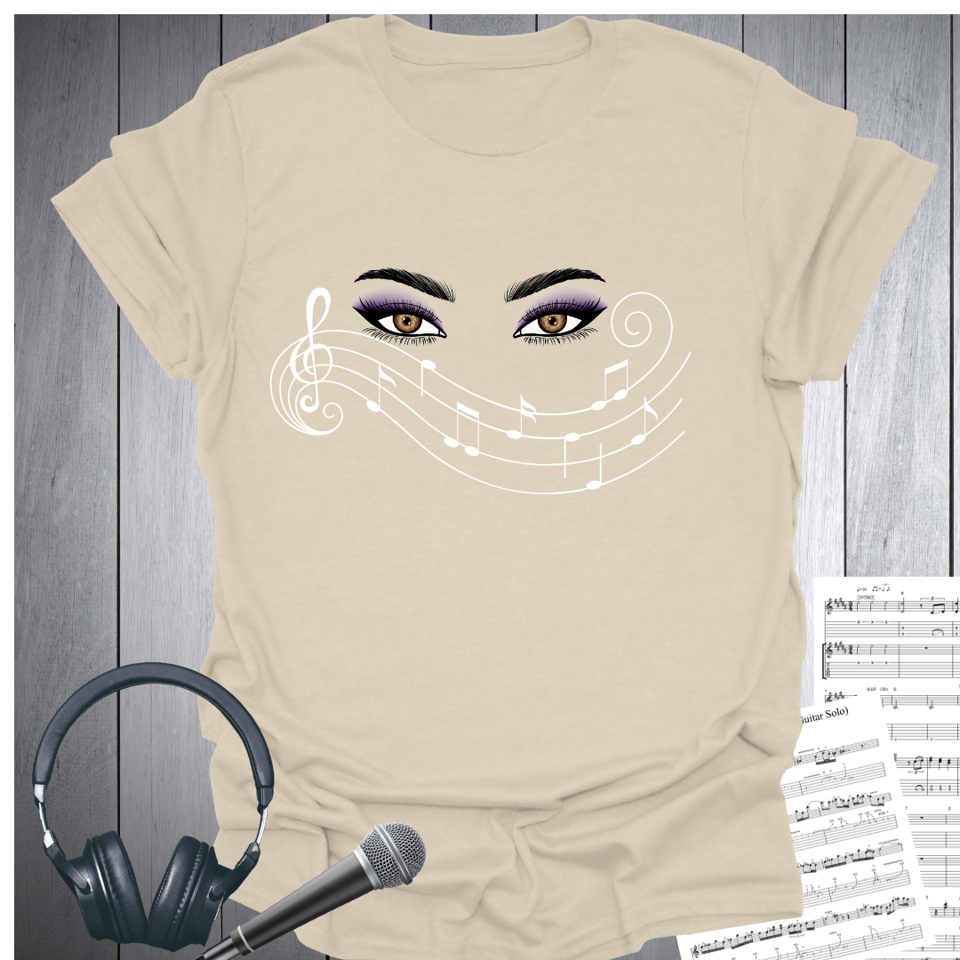 Beautiful Music Eyes T-Shirt