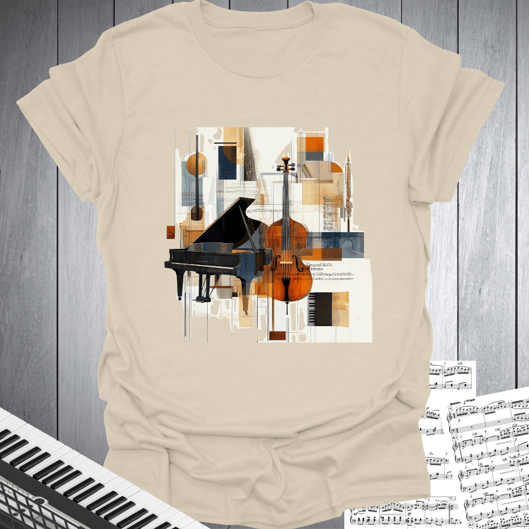 Classical Music Collage T-Shirt