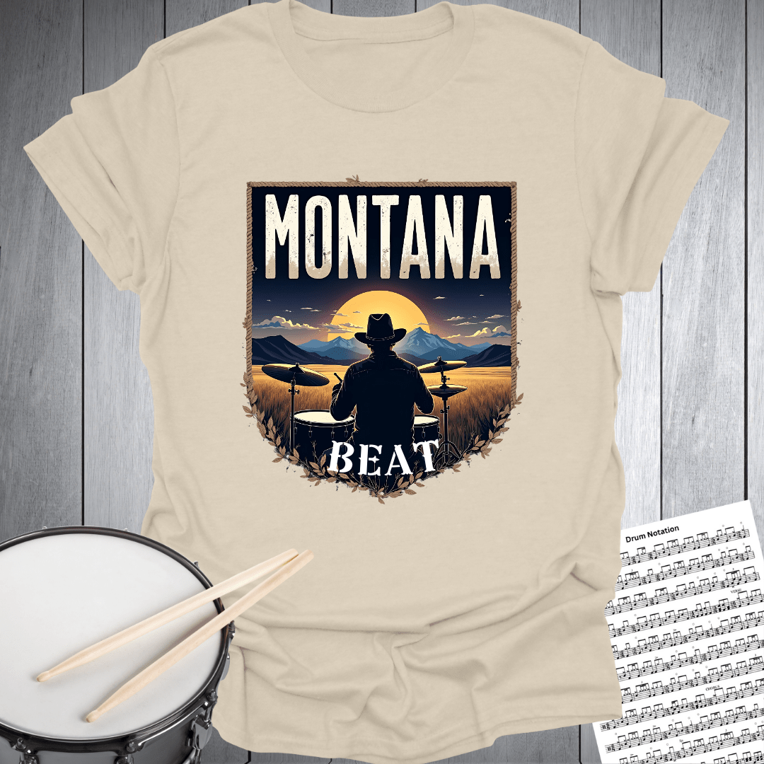 Montana Drum Beat T-Shirt