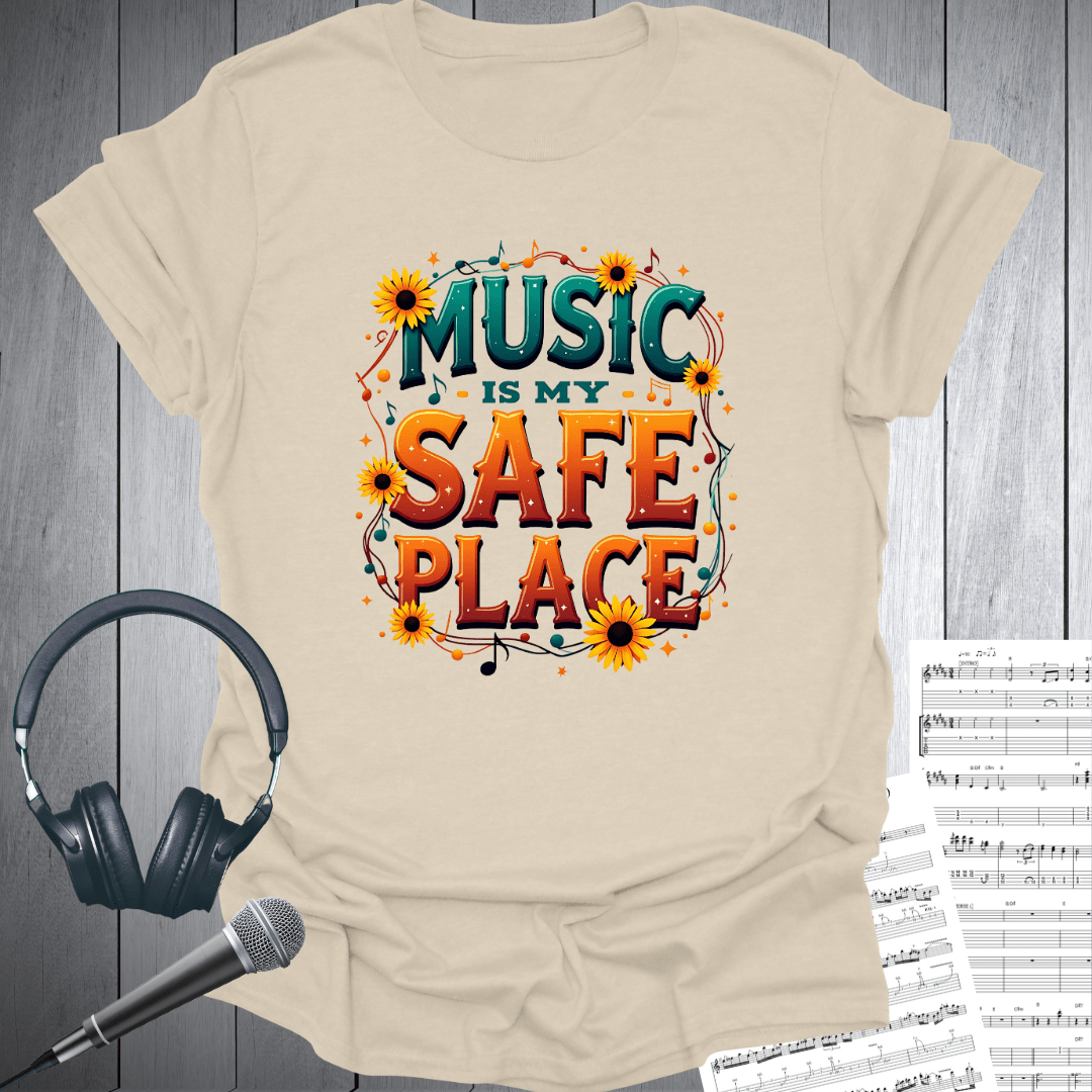 Music Safe Place T-Shirt