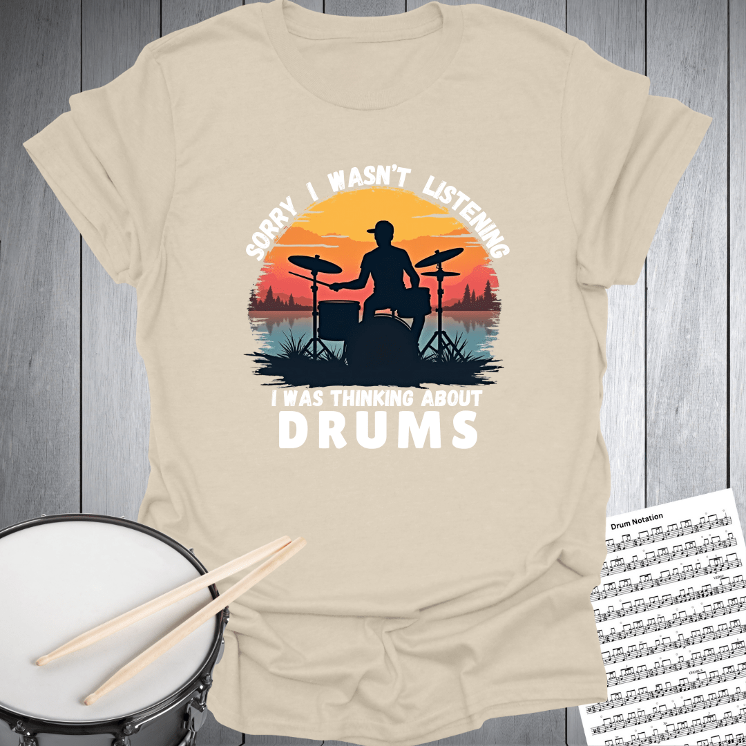 Thinking About Drums T-Shirt