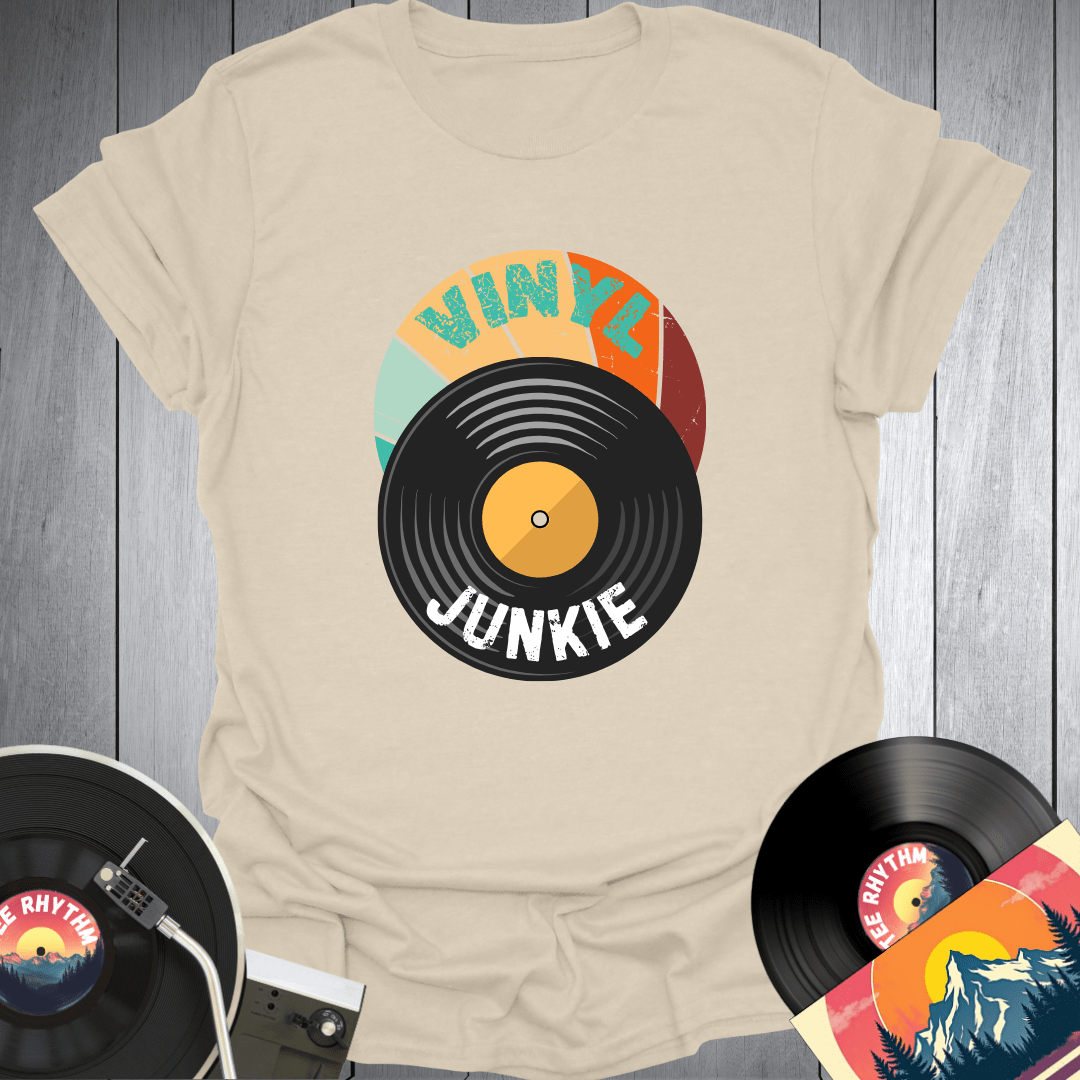 Retro Vinyl Record T-Shirt