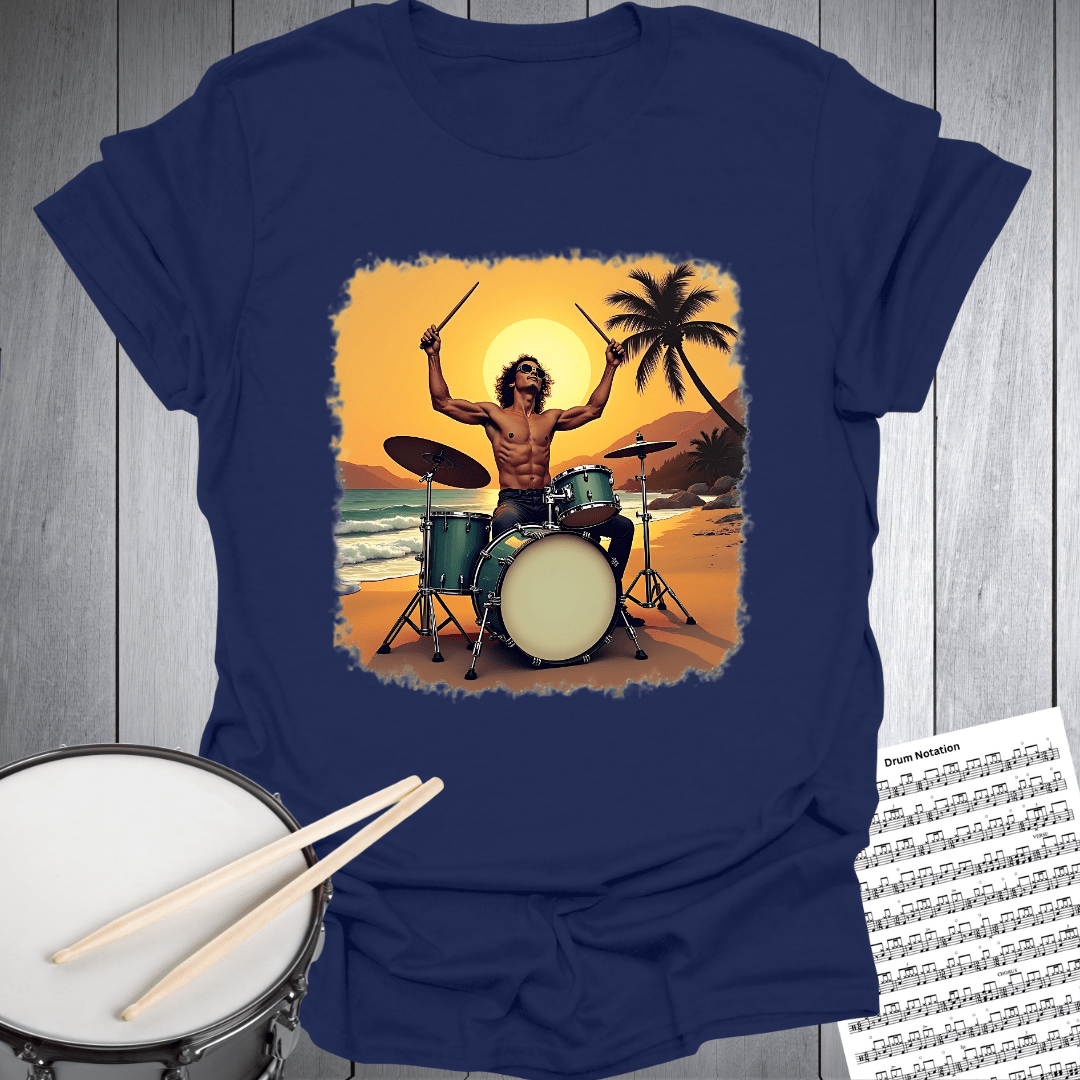 Beach Drummer T-Shirt