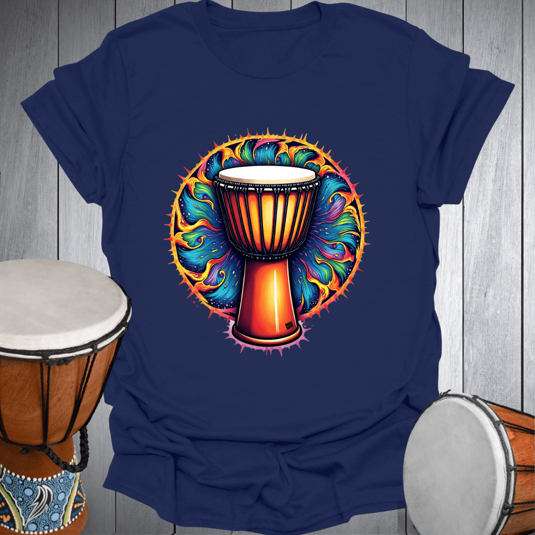 Djembe Drum Mandala T-Shirt