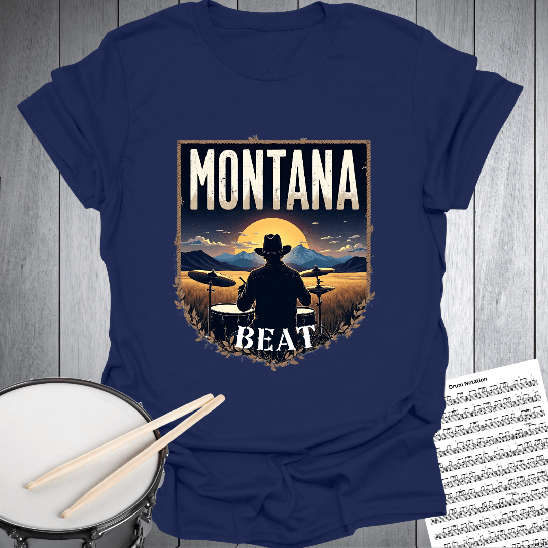 Montana Drum Beat T-Shirt