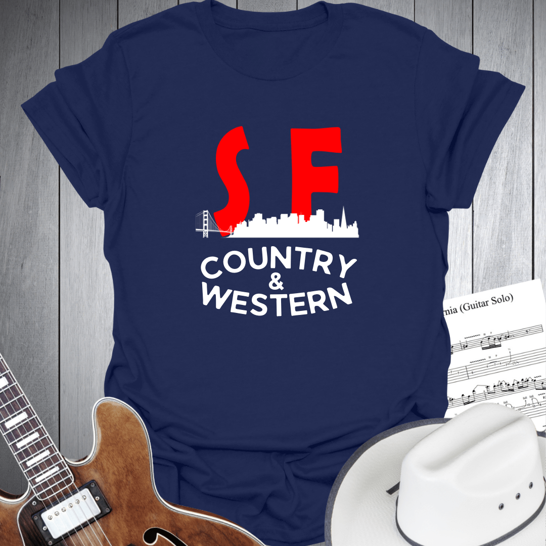 SF Country & Western Scene T-Shirt