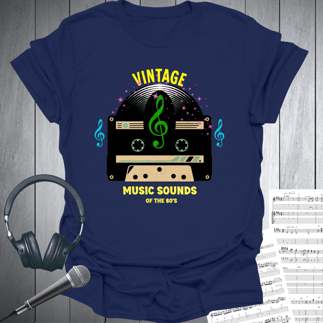 Vintage 80'S Sounds Cassette T-Shirt