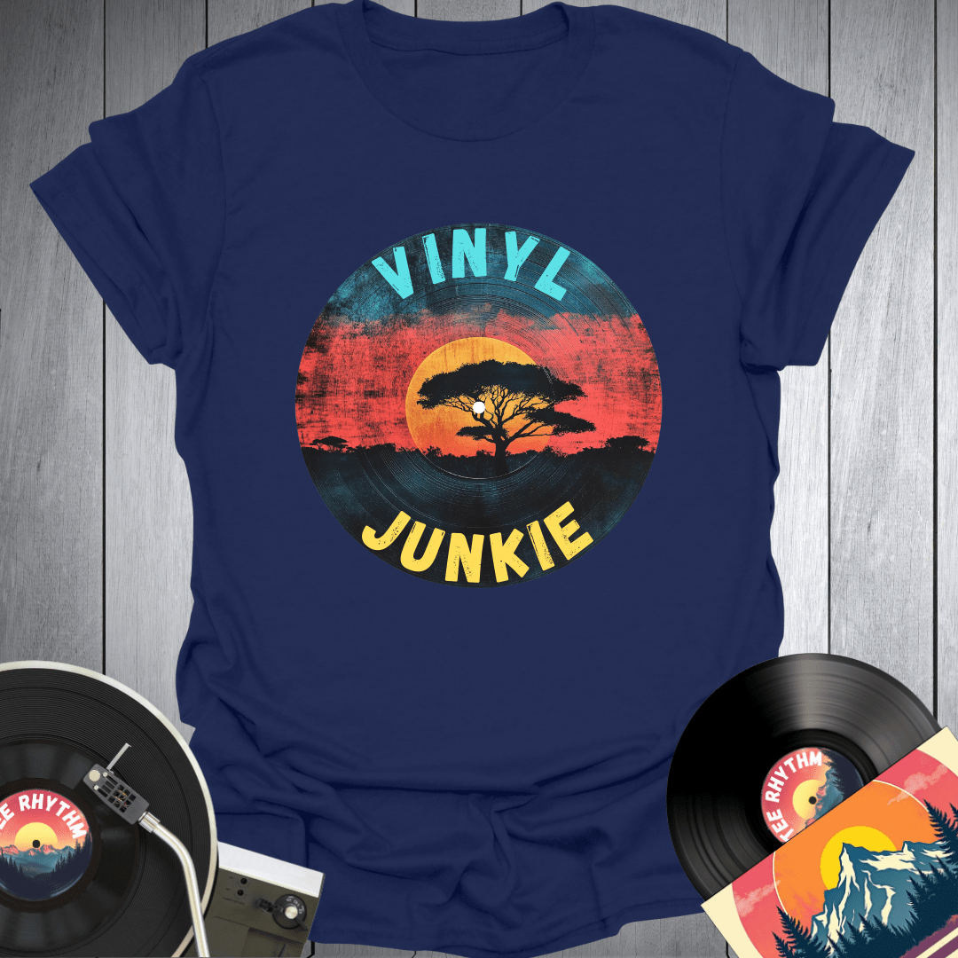 Vinyl Collector Junkie T-Shirt