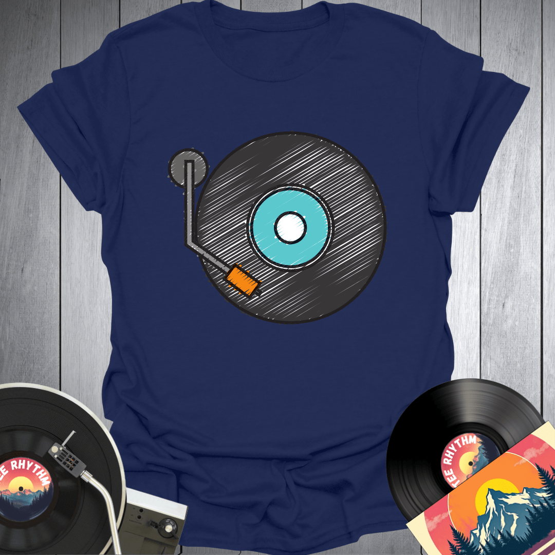 Vinyl Turntable Addict T-Shirt