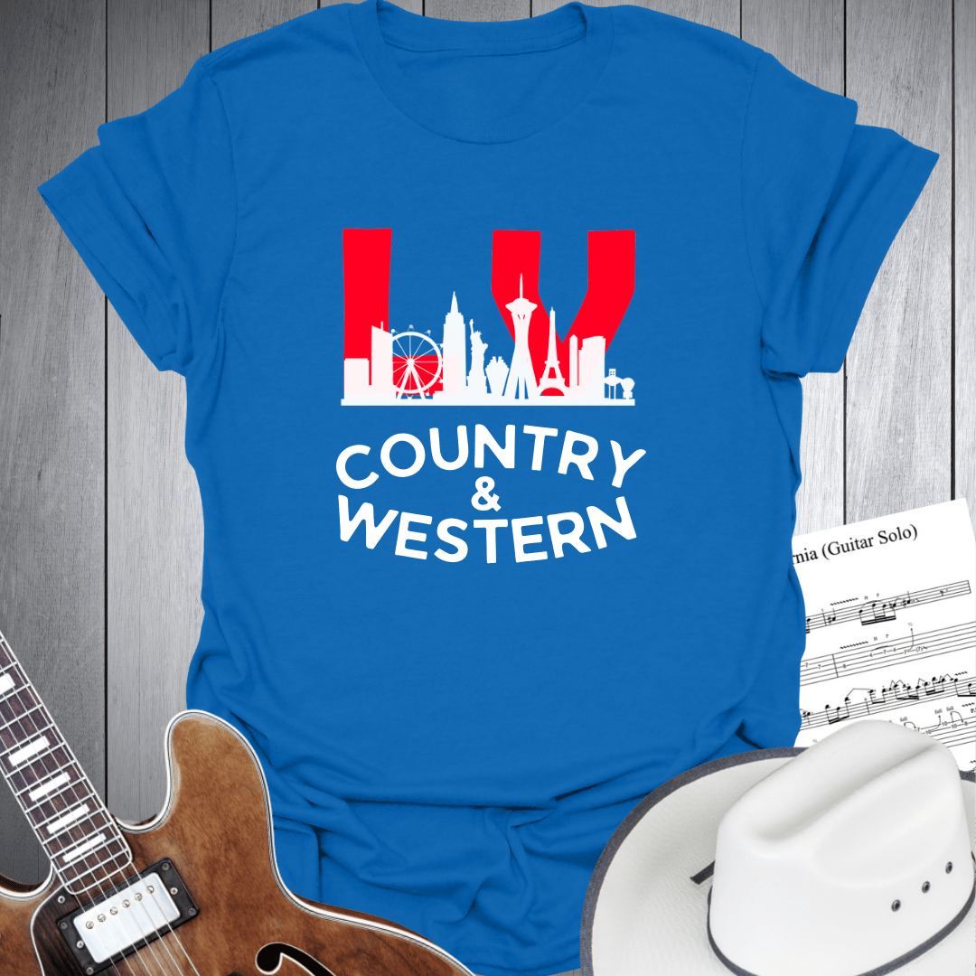 Las Vegas Country Western T Shirt