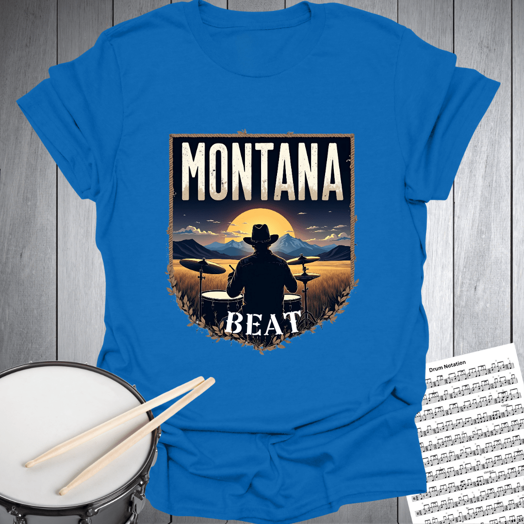 Montana Drum Beat T-Shirt